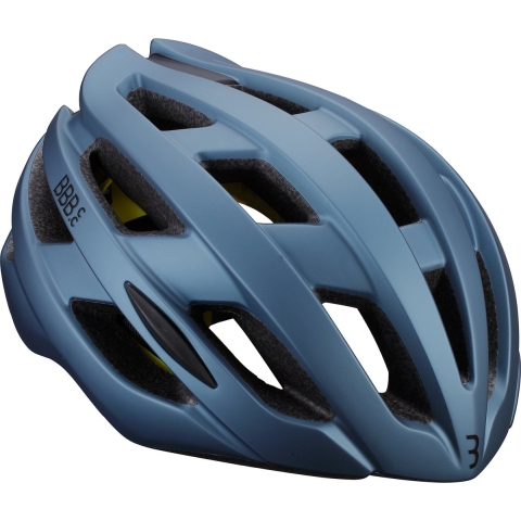 BBB helm Hawk MIPS mat blauw M