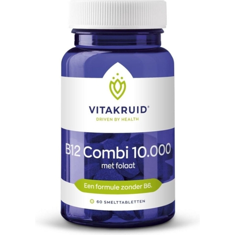 2x Vitakruid B12 Combi 10.000 60 tabletten