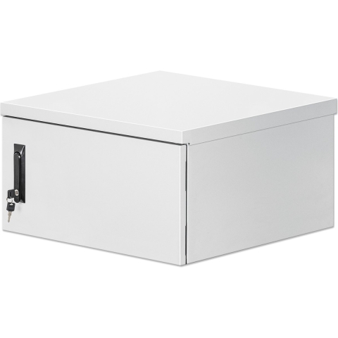 Intellinet IP55 19 Wandverteiler mit integrierten Lüftern 6 HE 600 mm tief grau RAL7035 19inch-industriële behuizing (b x h x d) 615 x 370 x 600 mm 6 HE Grijs