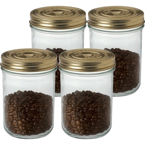 Set van 18x stuks weckpotten/inmaakpotten met schroefdeksel 750 ml -