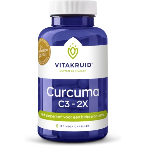 2x Vitakruid Curcuma C3 120 vegacapsules