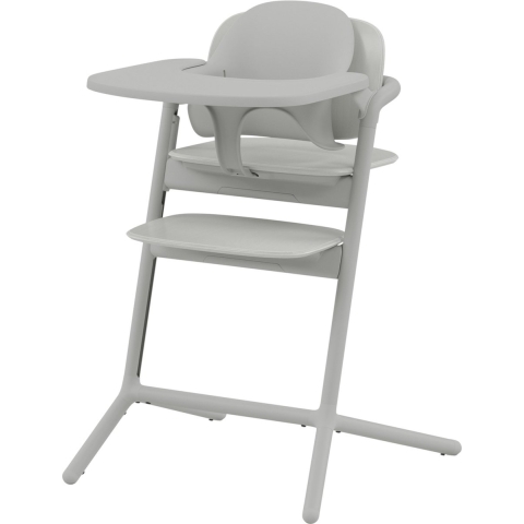 Kinderstoel Cybex Lemo 3-in-1 Suede Grey/Mid Grey met Babyset&Eetblad