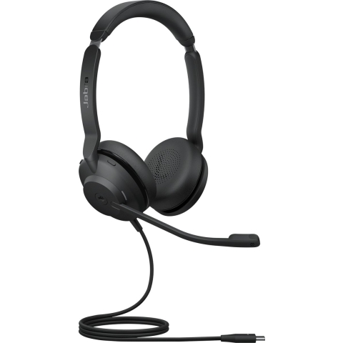Jabra 23189-999-879 hoofdtelefoon/headset Bedraad Hoofdband Kantoor/callcenter USB Type-C Zwart