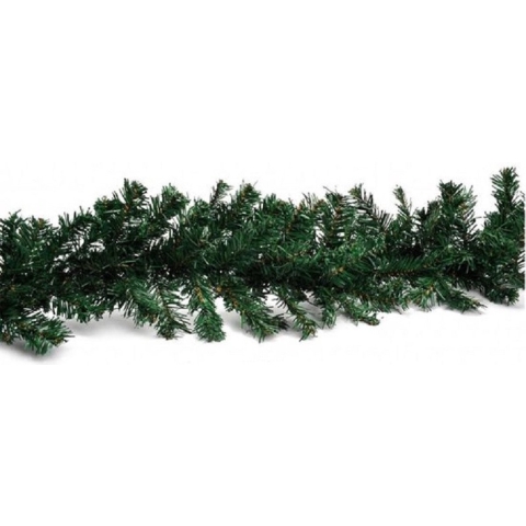 Set van 4x stuks kerst guirlande dennen slingers groen 270 cm -