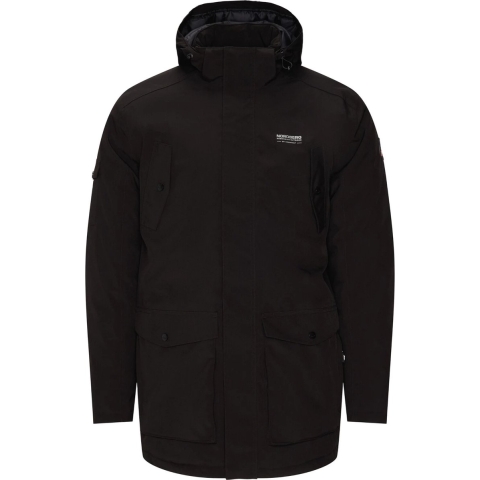 Nordberg Hallstein parka winterjas heren zwart, XXL