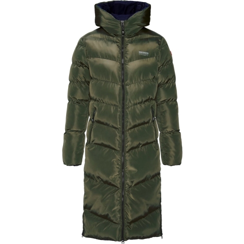 Nordberg Helena puffer winterjas dames groen, L