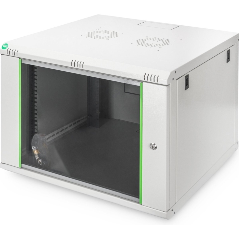 Digitus DN-19 07U-6/6-EC 19inch-wandkast (b x h x d) 600 x 416.2 x 600 mm 7 HE Grijs-wit (RAL 7035)