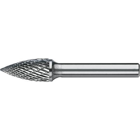 PFERD 21122826 Freesstift Spitsboog Lengte 70 mm Afmeting, Ø 16 mm Werklengte 30 mm Schachtdiameter 6 mm