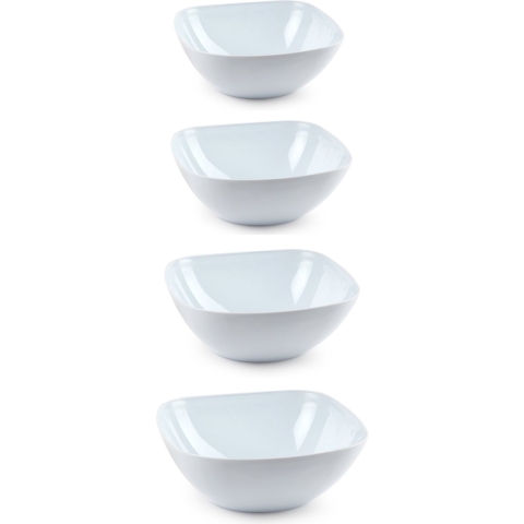 Set van 20x kunststof keuken schaaltjes formaten 2.7/1.8/1.15/0.68 liter -
