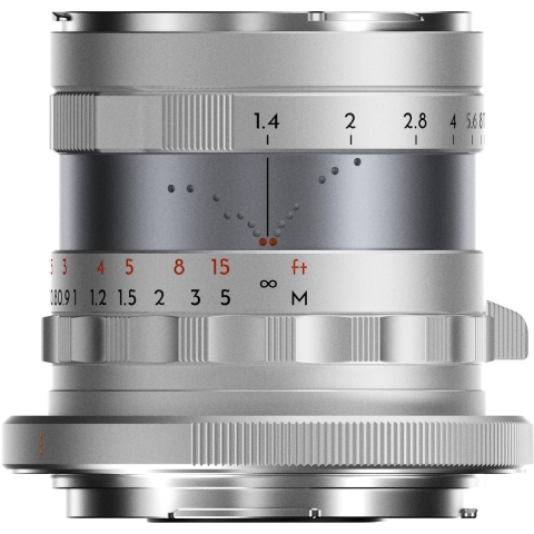 Thypoch Simera 35mm f1.4 for Canon RF Mount Silver