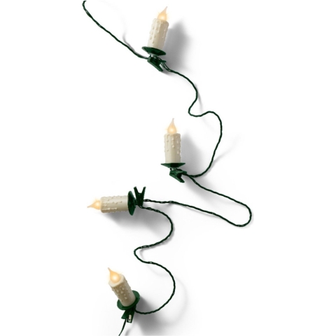 LED candle l1160cm-30l groen/k.wrm - Lumineo