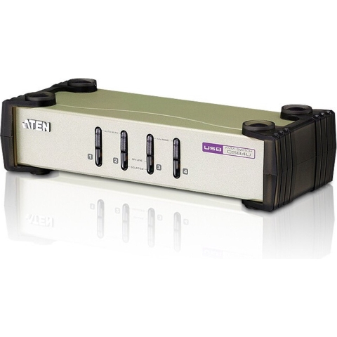 ATEN CS84U KVM-switch 4 poorten VGA USB, PS/2 2048 x 1536 Pixel