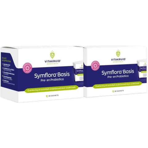 2x Vitakruid Symflora Basis 30 sachets