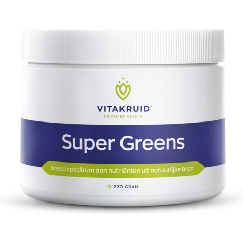 2x Vitakruid Super Greens 220 gr