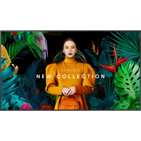 Samsung QM43C Large Format display Energielabel: G (A - G) 109.2 cm (43 inch) 3840 x 2160 Pixel 24/7 Geïntegreerde luidspreker