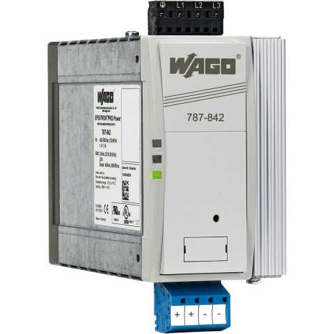 WAGO EPSITRON® PRO POWER 787-842 DIN-rail netvoeding 24 V/DC 20 A 480 W Aantal uitgangen: 1 x Inhoud: 1 stuk(s)