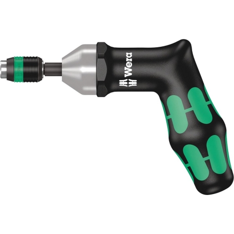 Wera 7462 Kraftform Pistoolgreep Instelbare momentschroevendraaier met standaardinstellingen met Rapidaptor snelwisselhouder, 1/4 duim, 3,0 Nm - 1