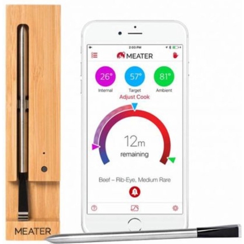 Meater MEATER Plus (50m range) Barbecuethermometer Hout