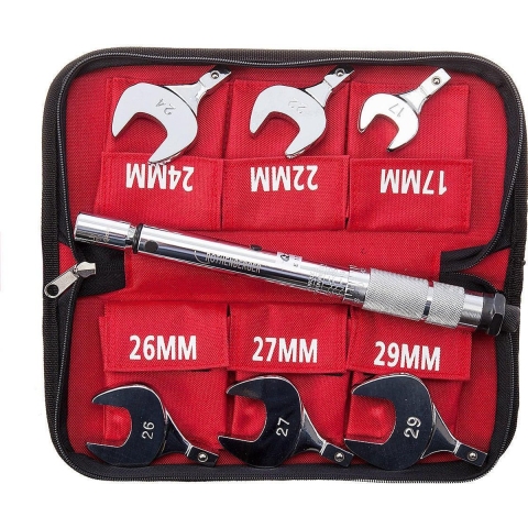 Rothenberger Moment-steeksleutel-set | sleutelwijdte 17-22-24-26-27-29 mm | 1 stuk - 175001 - 175001