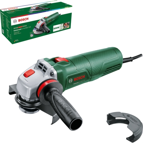 Dremel Haakse slijper UniversalGrind 850-125 (Handgreep vibration control, beschermkap, clip-on beschermkap) - 06033E2100