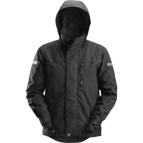 Snickers 1102 Jack Isolerend Allroundwork Waterproof 37.5Â®- Zwart - Maat S