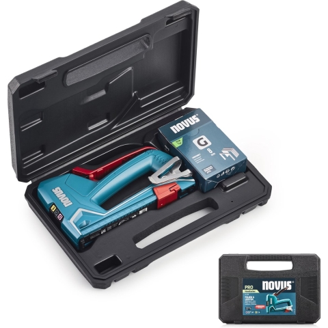 Novus Tools J-51 Set 030-0470 Nietpistool Type niet Type 53F Lengte nieten 6 - 14 mm