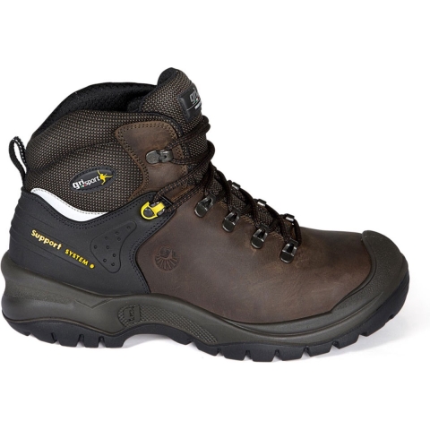 Grisport Safety 703 L / 33151 Hoog S3 Bruin - Maat 45 - 11.049.010.45