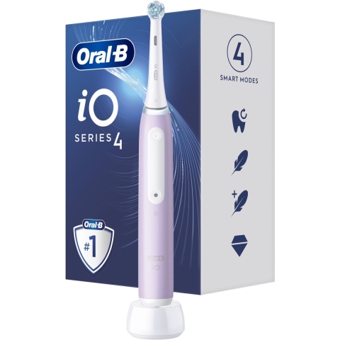 Oral-B iO Series 4 lavendel 437529 Elektrische tandenborstel Roterend / oscillerend Lavendel