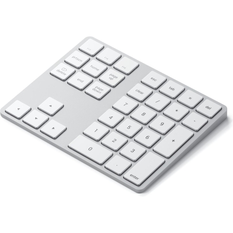 Satechi ST-XLABKSDE Numeriek toetsenbord Bluetooth Zilver