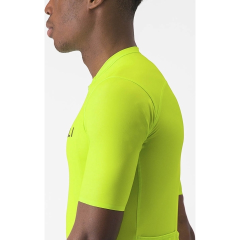 Castelli Prologo Lite fietsshirt korte mouw groen heren L
