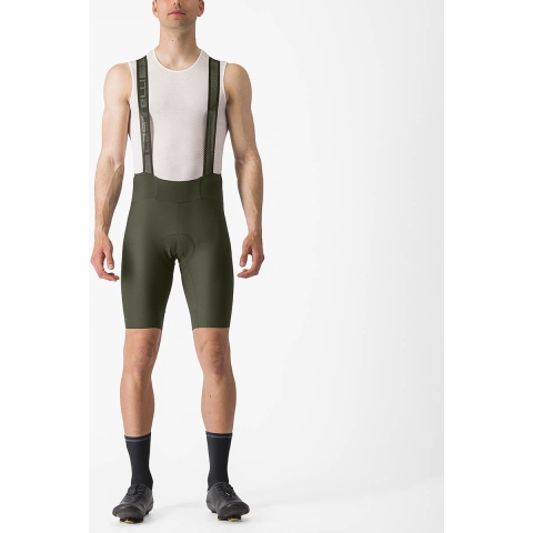 Castelli Espresso bibshort groen heren XL