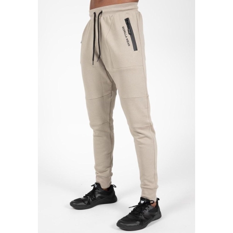 Gorilla Wear Newark Trainingsbroek - Beige - S