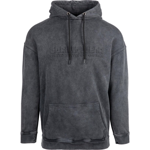 Gorilla Wear Crowley Oversized Hoodie - Grijs - M