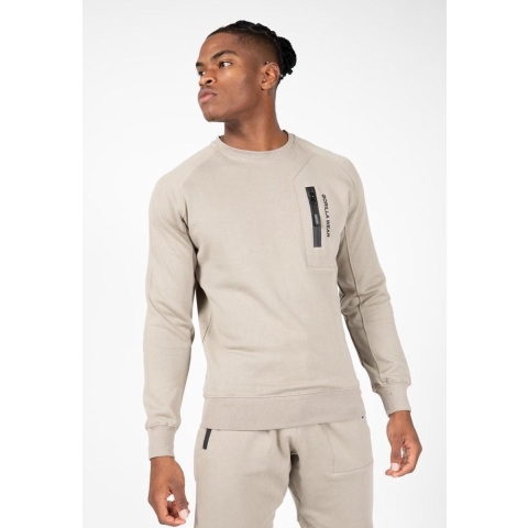 Gorilla Wear Newark Sweatshirt - Beige - L