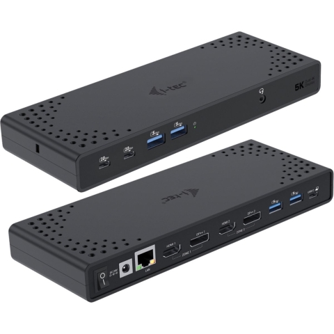 i-tec I-TEC USB3.0/USB-C/Thunderbolt DualDS+PD USB-C dockingstation