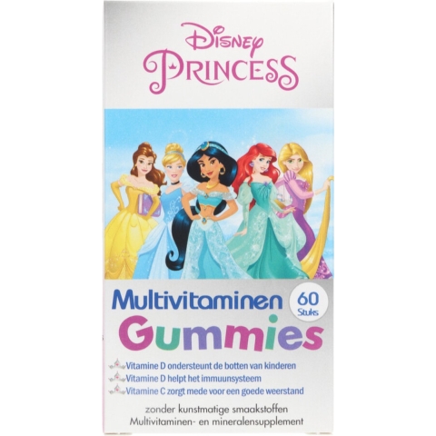 4x Disney Multivitamines Princes 60 gummies