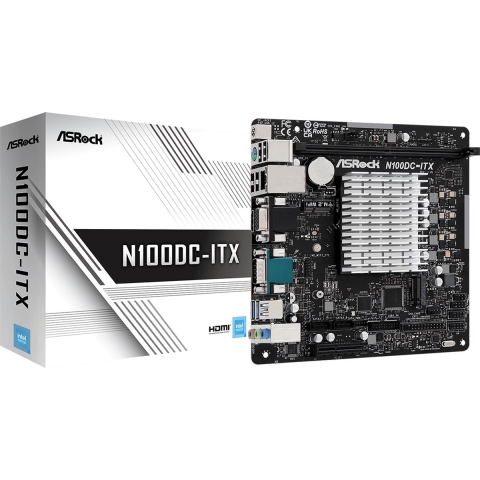 N100DC-ITX NA (geïntegreerde CPU) mini ITX
