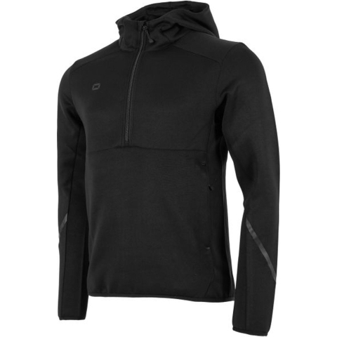 Stanno 408033 Plaza Hooded Half Zip Top - Black - XL
