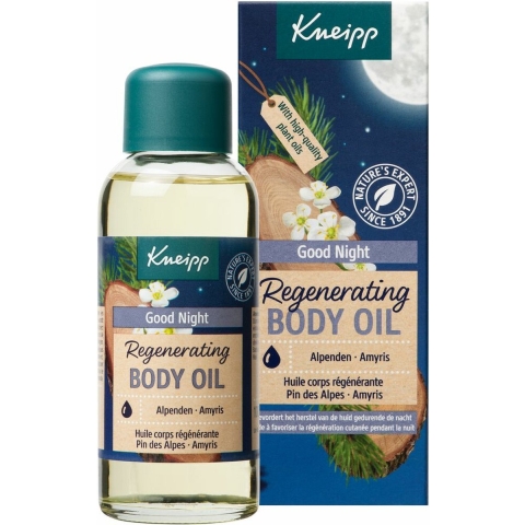6x Kneipp Regenerating Huidolie Good Night 100 ml