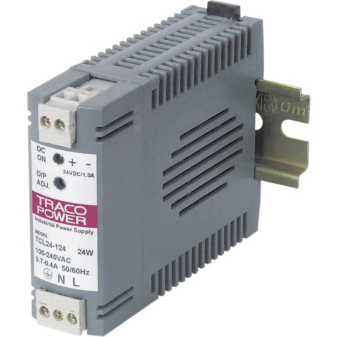 TracoPower TCL 024-105 DIN-rail netvoeding 5 V/DC 4 A 24 W Aantal uitgangen: 1 x Inhoud: 1 stuk(s)