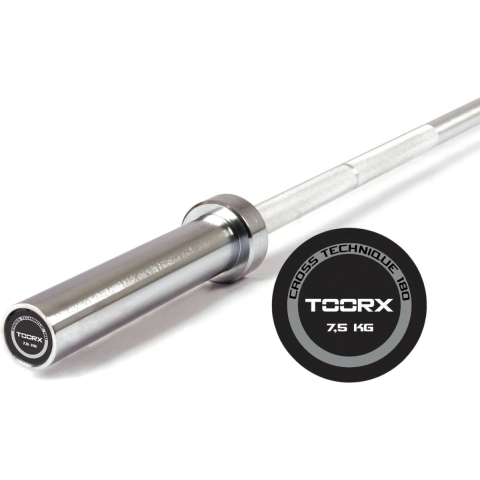Toorx Professional BO-TEC180 Cross Technique Halterstang - 180 cm