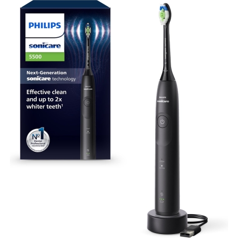 Philips Sonicare 5500 Series Hx7111/01 Elektrische Tandenborstel Zwart