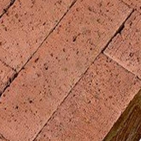 Stenen dikformaat zonder vellingkant Roodbruin 21 x 7 x 8 cm - Gardenlux