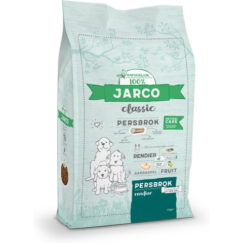 Jarco hondenvoer Classic Persbrok Rendier 12,5 kg