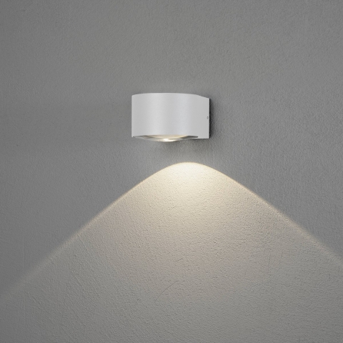 Konstsmide Gela 7881-250 Buitenlamp (wand), Wandlamp Energielabel: F (A - G) LED 6 W Wit