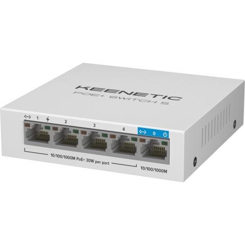 Keenetic POE+ Switch 5 PoE-splitter