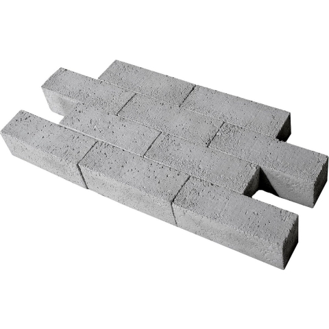 Oud hollandse stenen kleinplaveisel zonder vellingkant Grijs 15 x 5 x 7 cm - Gardenlux