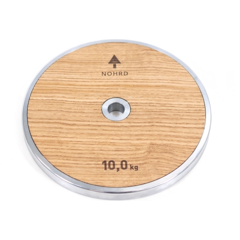 Nohrd Weight Plate Set - 10 kg - Zwart