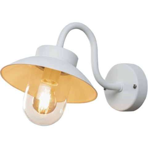 Konstsmide Vega Mini 417-250 Buitenlamp (wand), Wandlamp Spaarlamp, Gloeilamp, LED E27 Wit