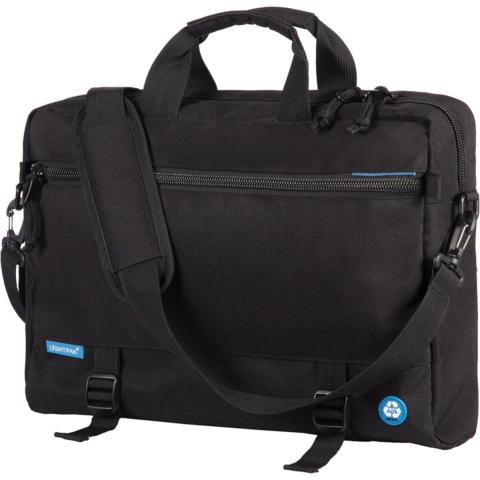 Juscha JU-46201 Multi 3 In 1 Tas RPET Zwart Laptop-, Rug- En Schoudertas Materiaal: Gerecycled PET